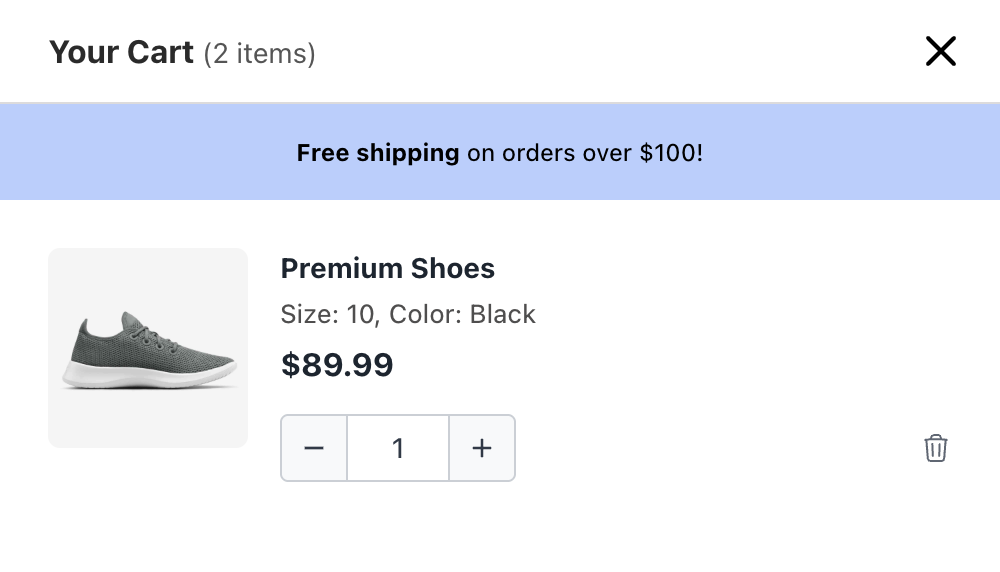 Announcement Bar Module